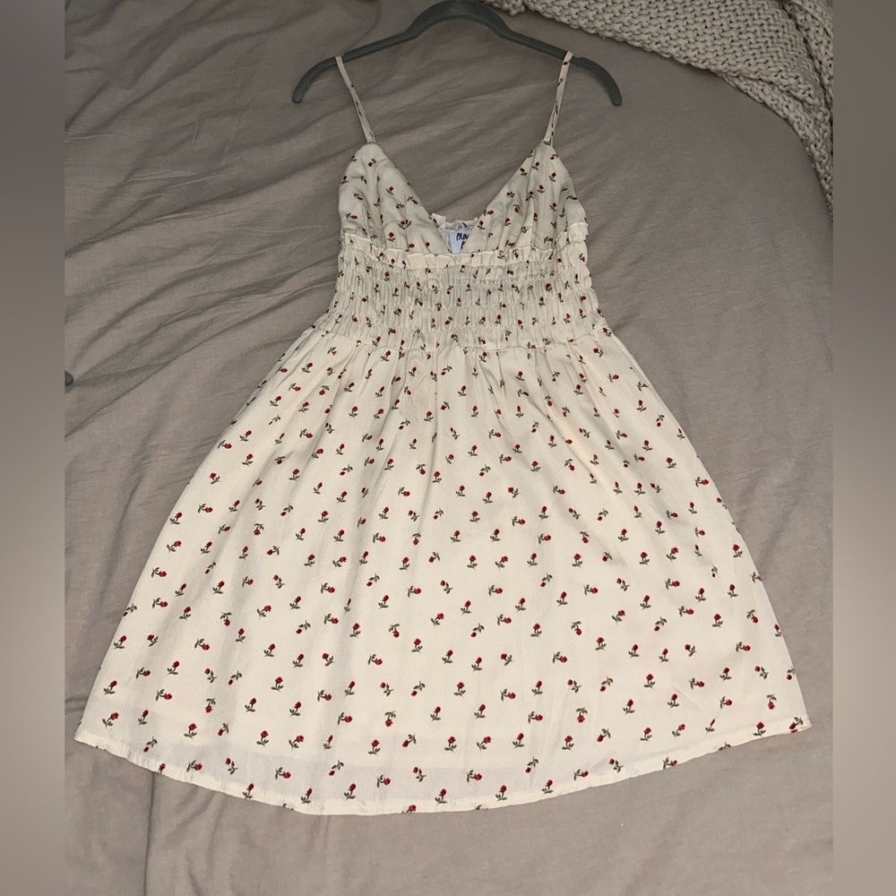 NWOT princess Polly roza mini dress beige - Picture 3 of 10